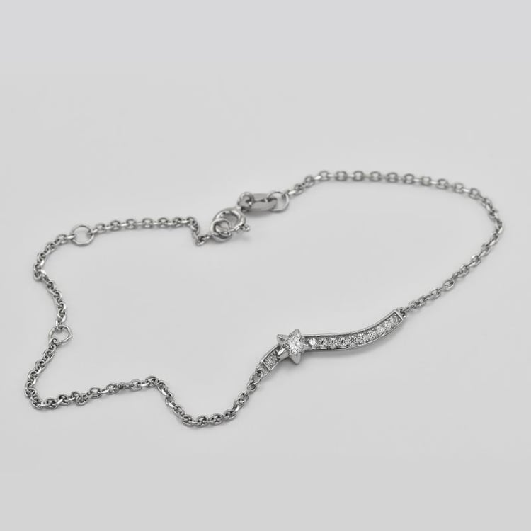 Náramek ze stříbra 26616