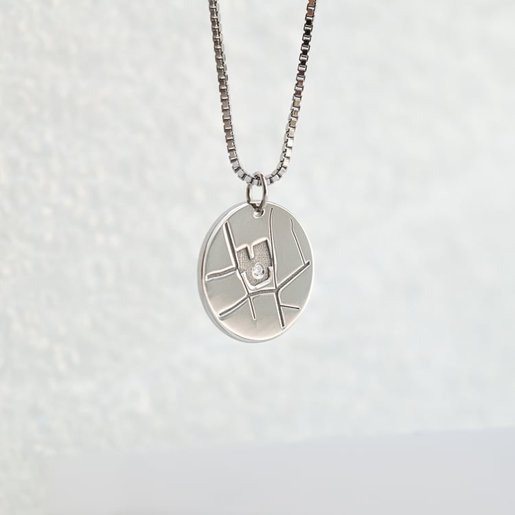 Stříbrný personalizovaný přívěsek 144228