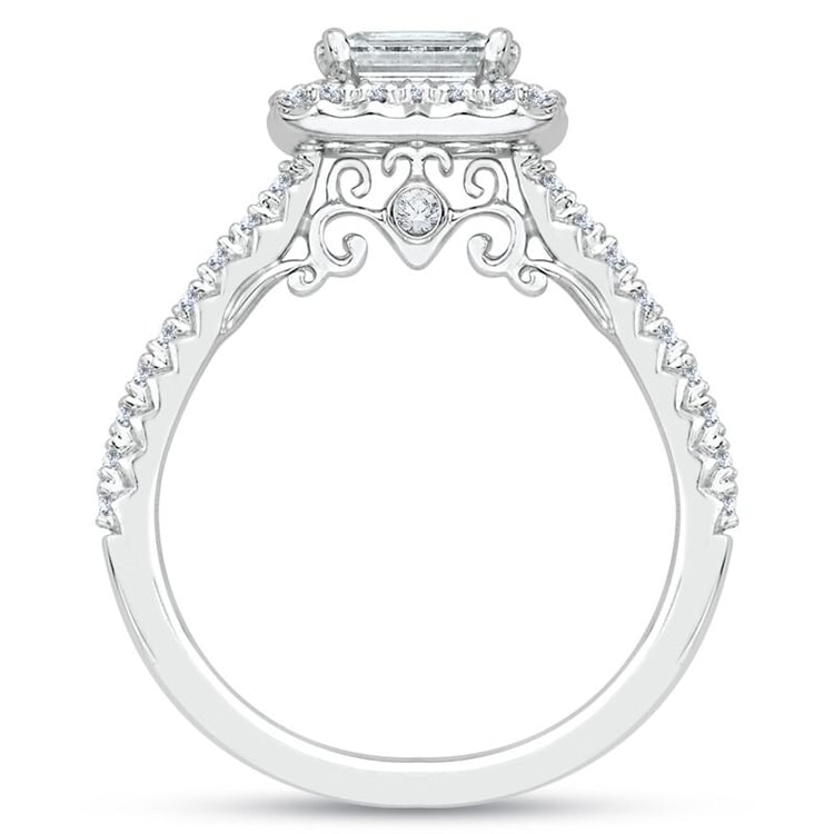 Diamantový zásnubní prsten ze zlata 46487