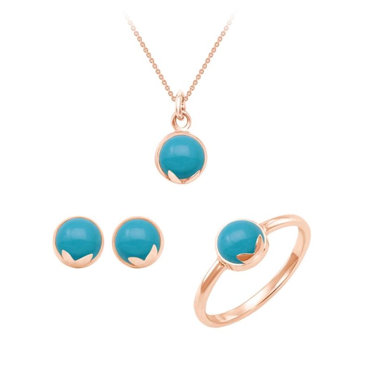 Kolekce z růžového zlata 41403