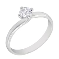 Zásnubní prsten s lab-grown diamantem Eleora