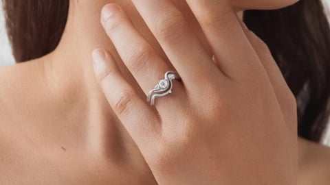 Kolekce Wave: Prsteny pro ženy, které mají odvahu být jiné