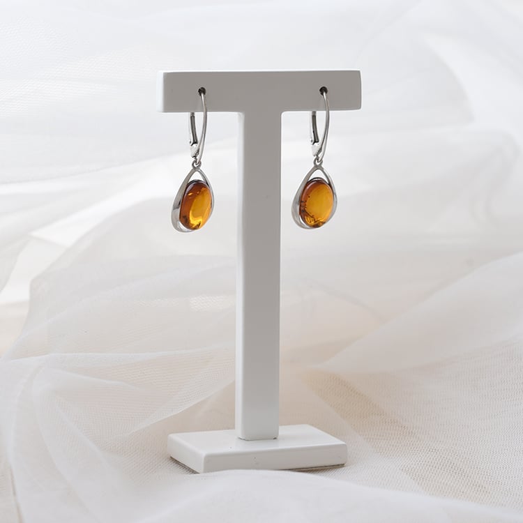 Stříbrné náušnice 67061