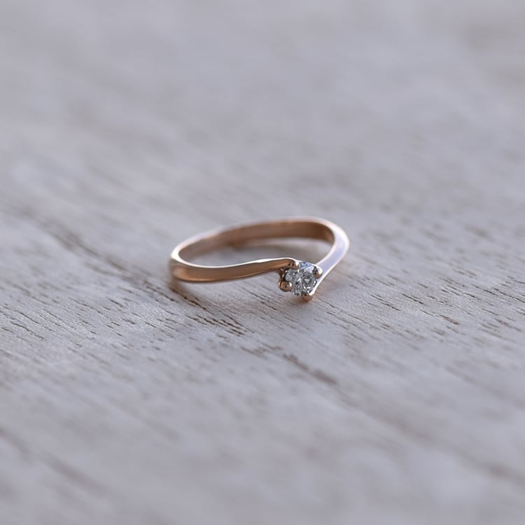 Prsten s diamantem 58546