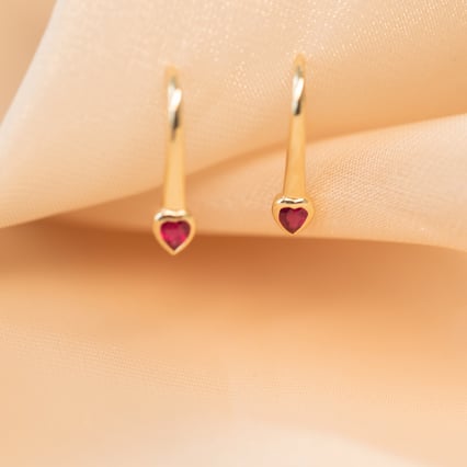 Rubínová kolekce šperků Roshni