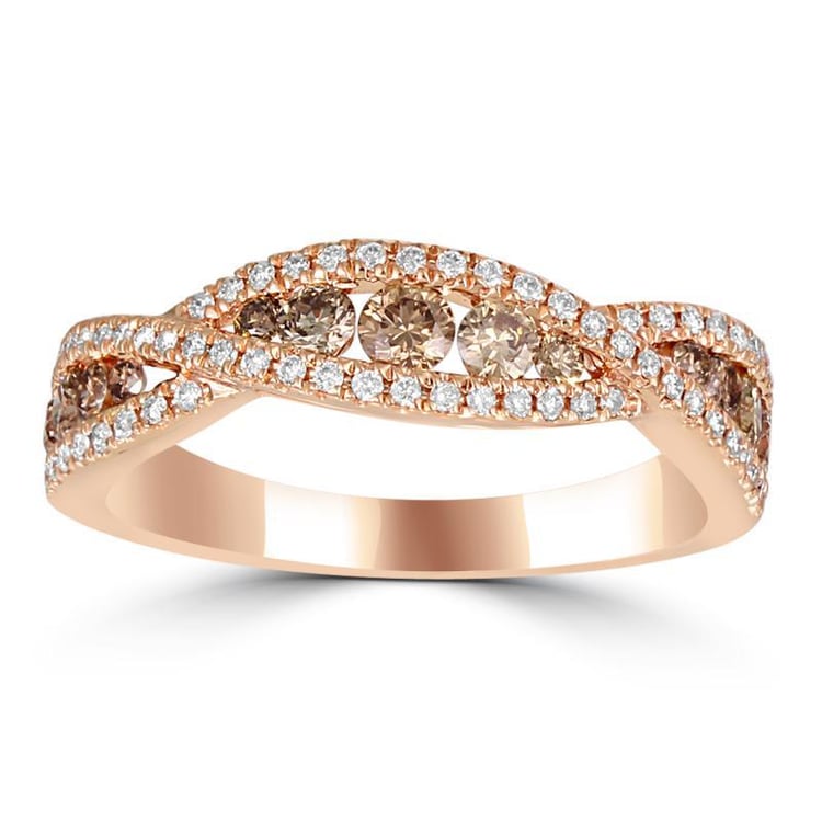 Zlatý prsten sdiamanty Leona 11342