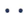 Náušnice s modrými safíry s výběrem velikosti Franci