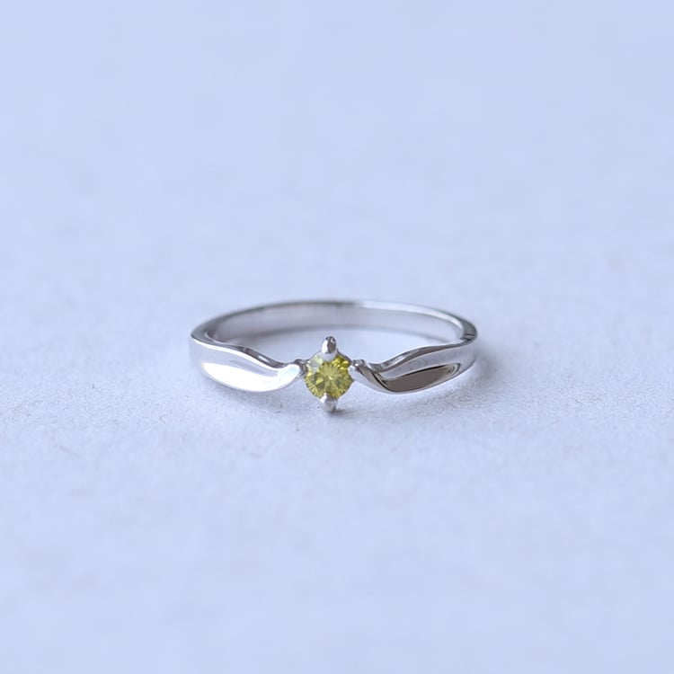 Zlatý zásnubní prsten 63940