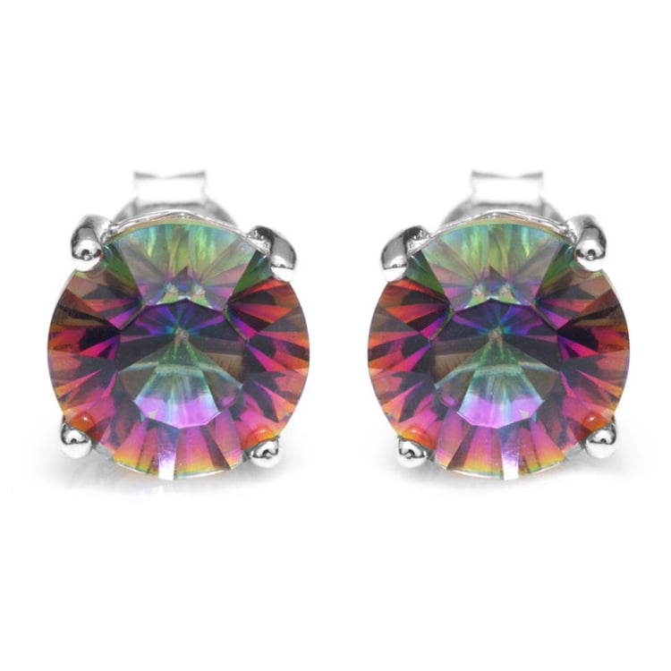 Náušnice s topazy 14955