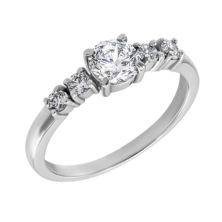 Diamantový zásnubní prsten