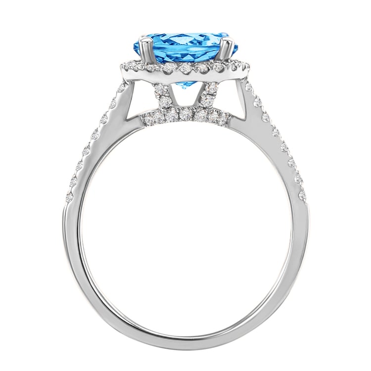 Topazový prsten ze zlata 7650