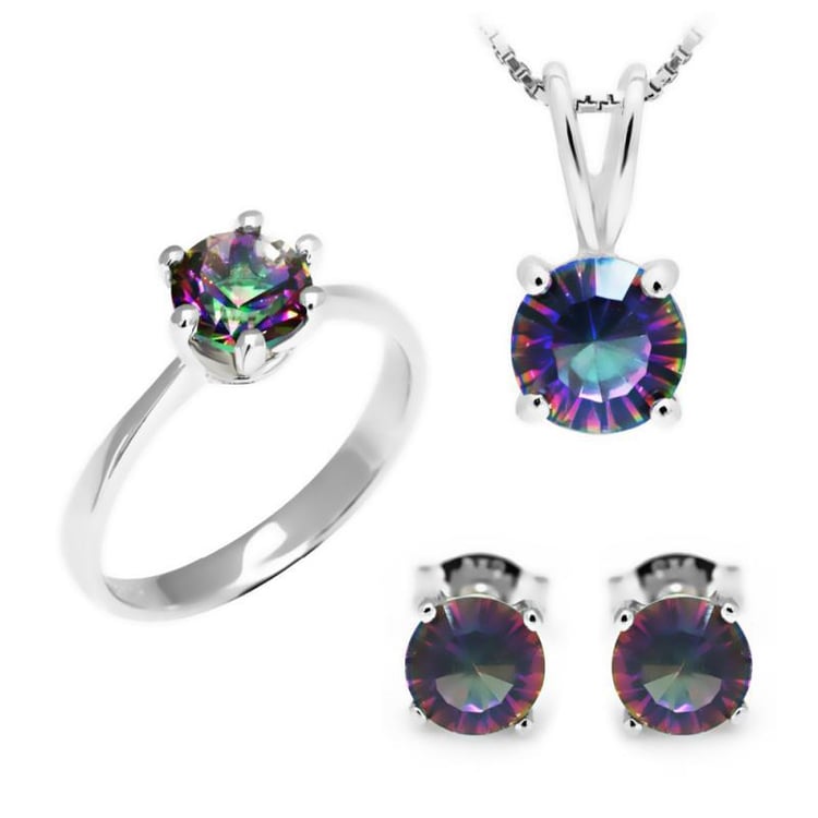 Kolekce stříbrných šperků s mystickými quartzy