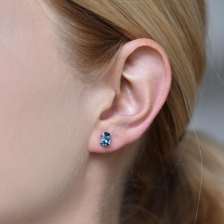 Topazové náušnice 14785