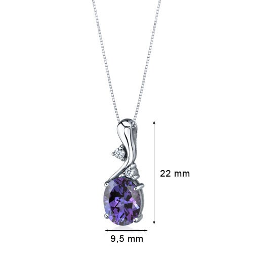 Alexandritový náhrdelník 21067