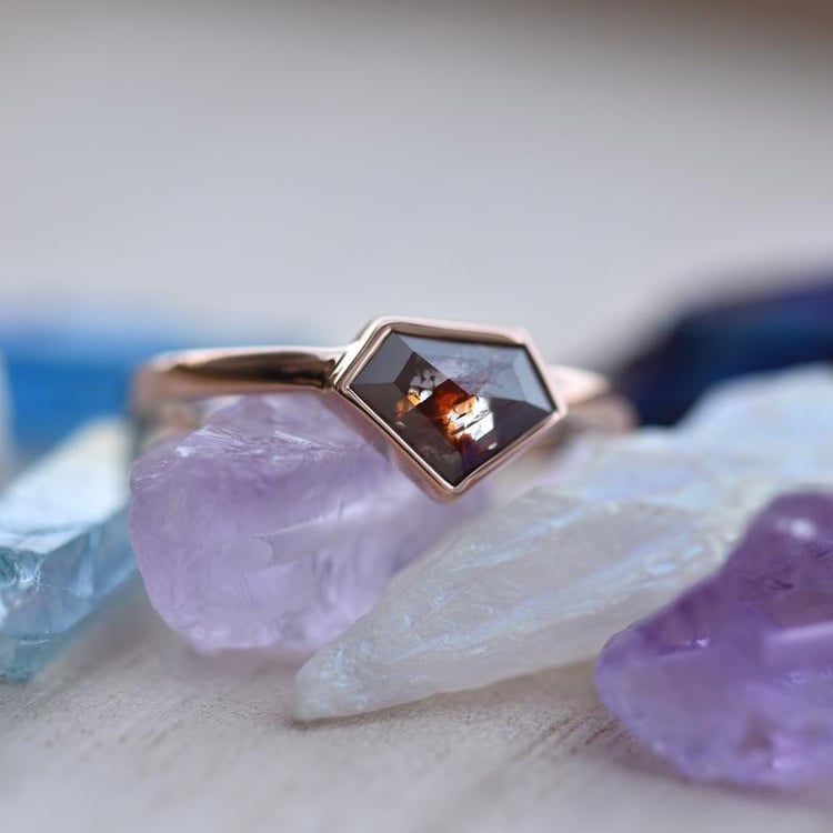 Zásnubní zlatý prsten 44202