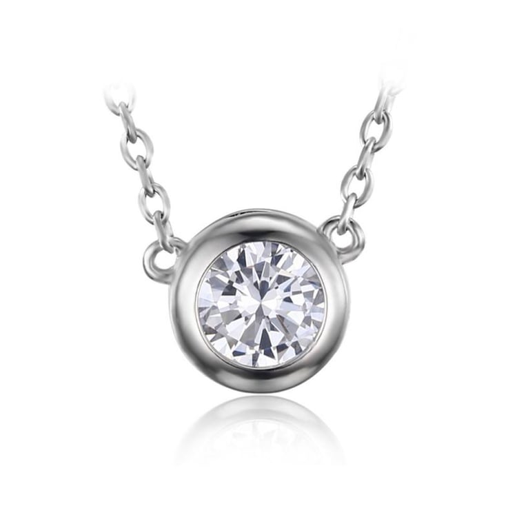 Stříbrný náhrdelník s kubickým zirkonem Getany