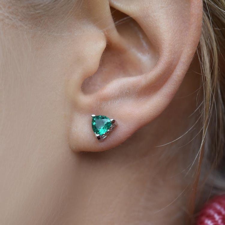 Smaragdové náušnice 13878