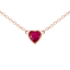 Přívěsky a náhrdelníky s rubínem
