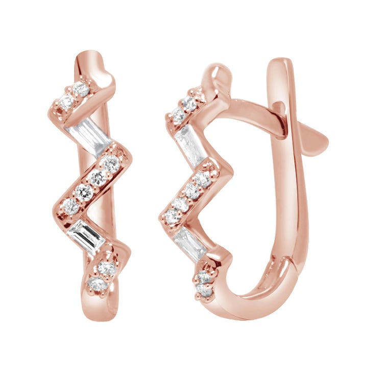 Diamantové kruhové náušnice Ransom 125626