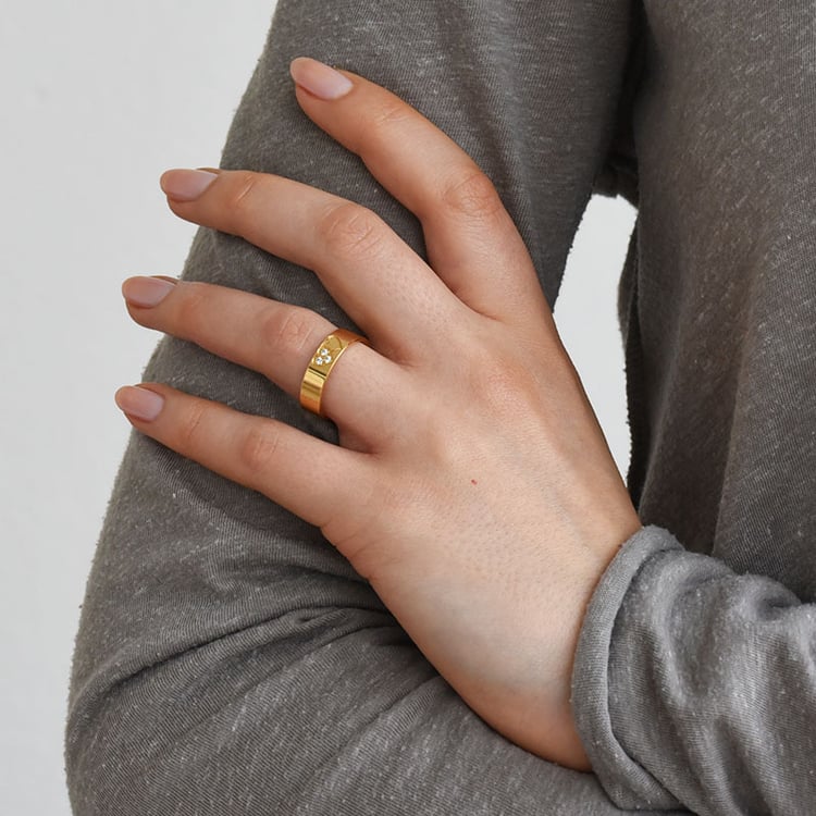 Dámský snubní prsten 77089