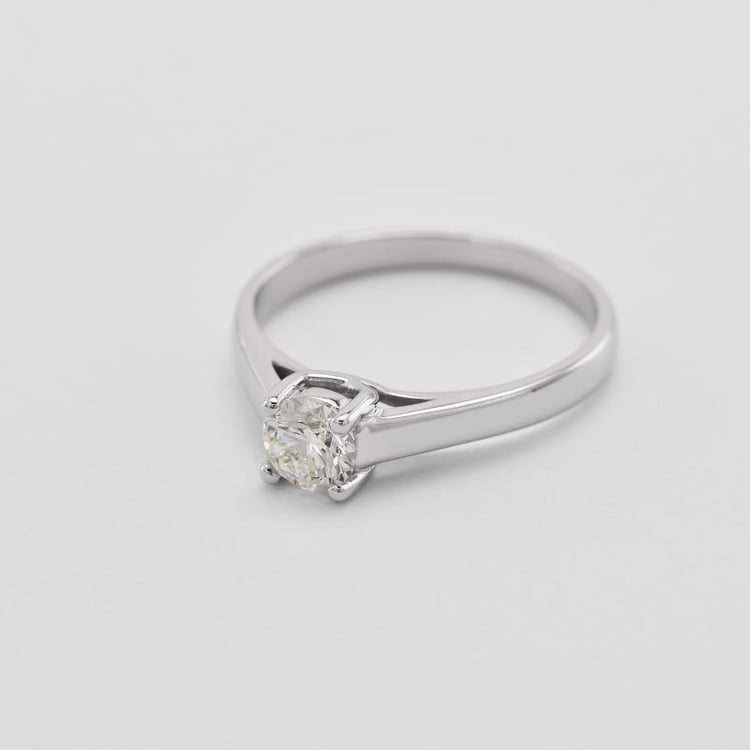 Zásnubní prsten s moissanitem 37699