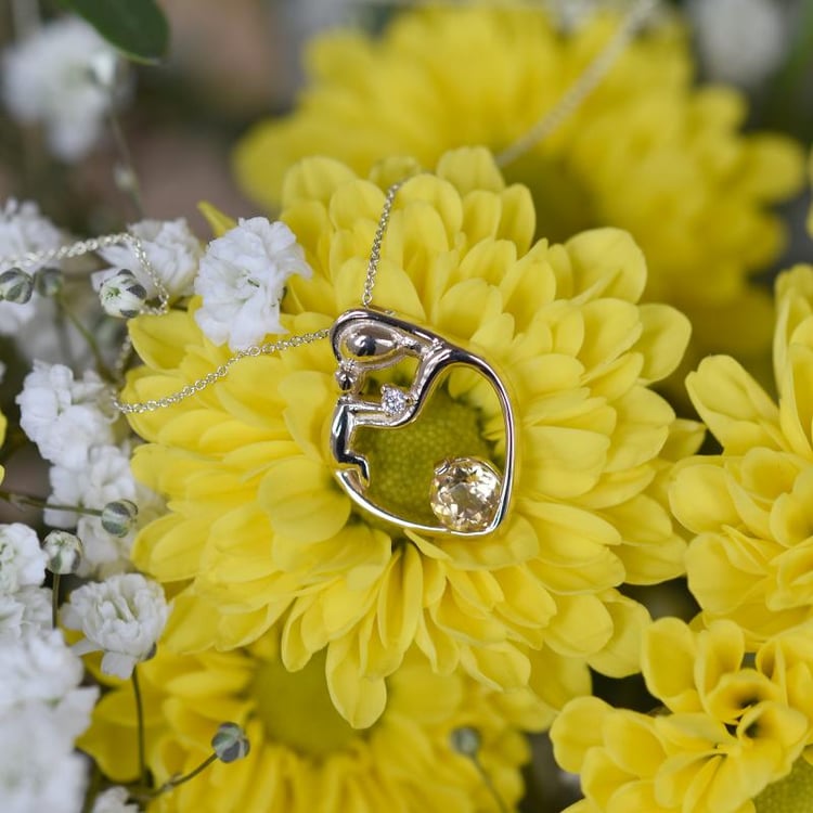 Náhrdleník matka a dítě 30841