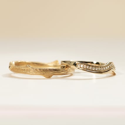 Diamantový vykrojený eternity prsten Irving