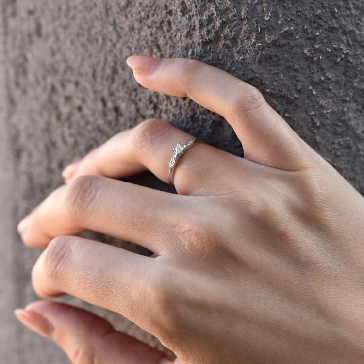 Prsten s diamanty 91519