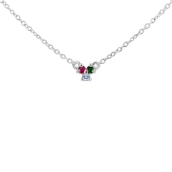 Náhrdelník se třemi drahokamy dle vašeho výběru Sharma