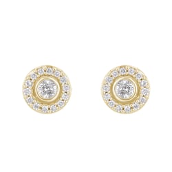 Náušnice 2v1 s lab-grown diamanty Annabel