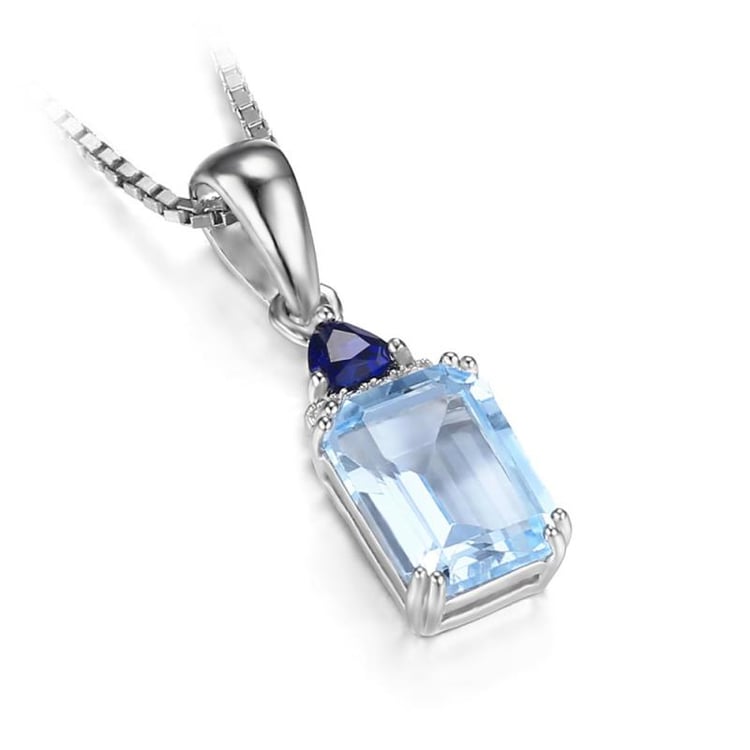 Přívěsek s topazem 21700