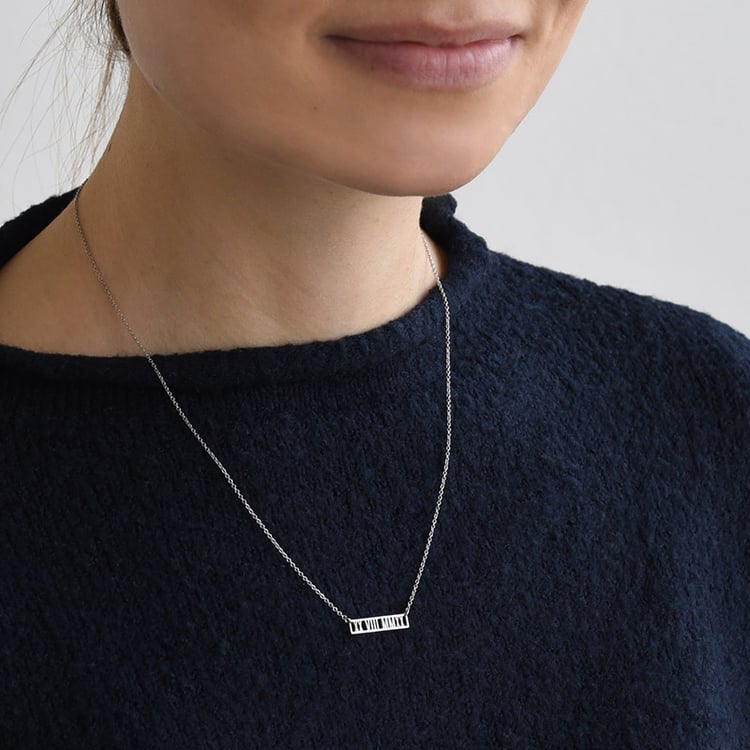 Zlatý náhrdelník s datem dle vašeho výběru 78378