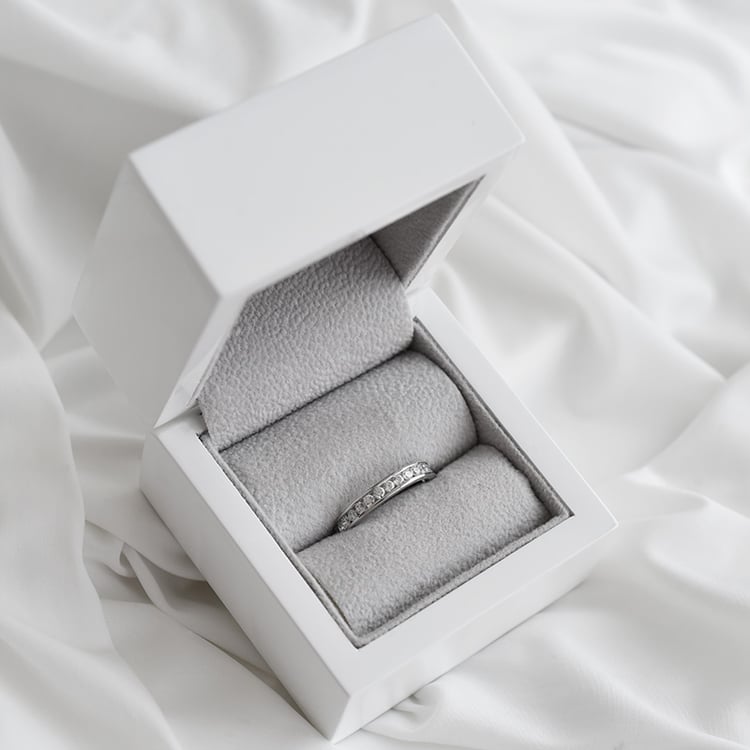 Eternity prsten s diamanty 90159