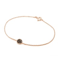 Zlatý náramek se záhnědou Arleth