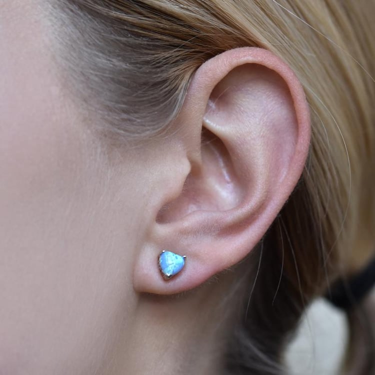 Náušnice s opály 22833