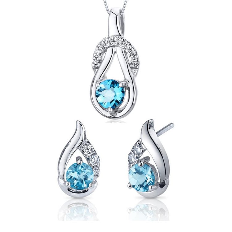  Kolekce s topasy a zirkony ve stříbře