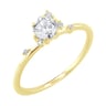 Cluster prsten s lab-grown diamanty Rosa
