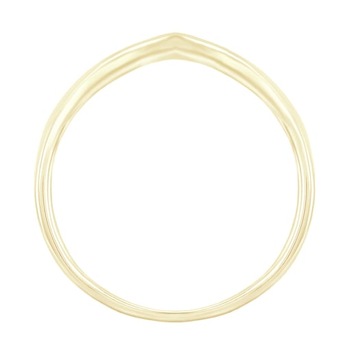 Minimalistický vykrojený prsten Angelina