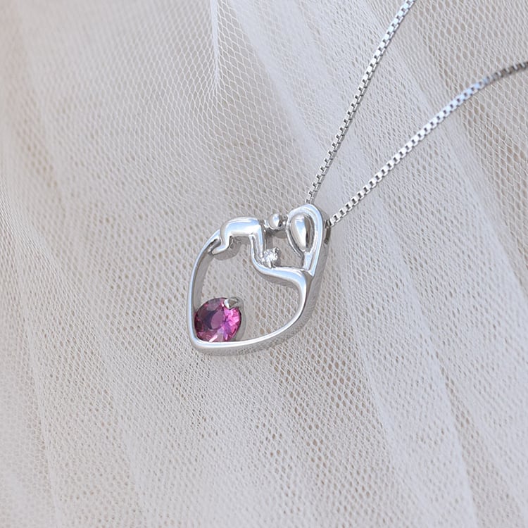 Přívěsek matka a dítě s turmalínem 69499