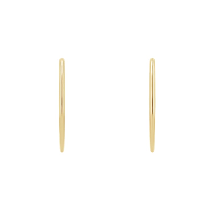 Zlaté kruhové náušnice Banks 108327