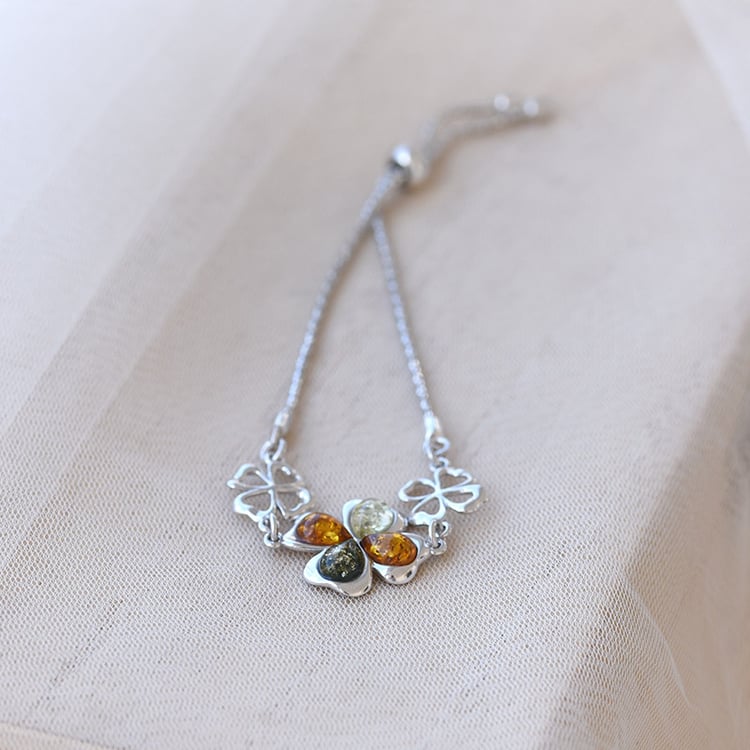 Jantarový náramek 69652