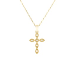 Přívěsek ve tvaru diamantového kříže Angelia