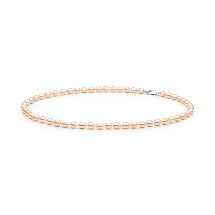 Náhrdelník z broskvových perel Faust