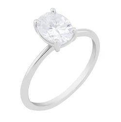 Rozvodový prsten s oval diamantem Charley