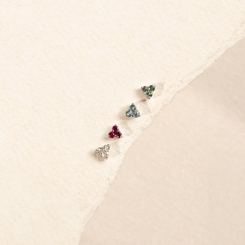 Piercing náušnice s lab-grown diamanty Masha