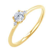 Zásnubní prsten s lab-grown diamanty Hye