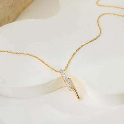 Zlatý přívěsek s diamanty Katie