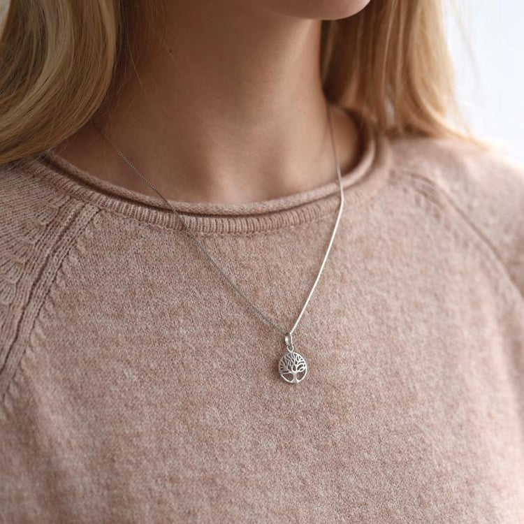 Stříbrný přívěsek se stromem života 51814