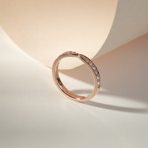 Eternity prsten s lab-grown diamanty Turpein