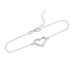 Stříbrný fashion náramek se srdíčkem Ollie